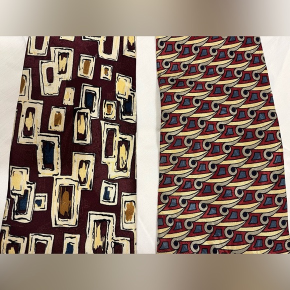 Salvatore silk ties. Like new. - Picture 1 of 3